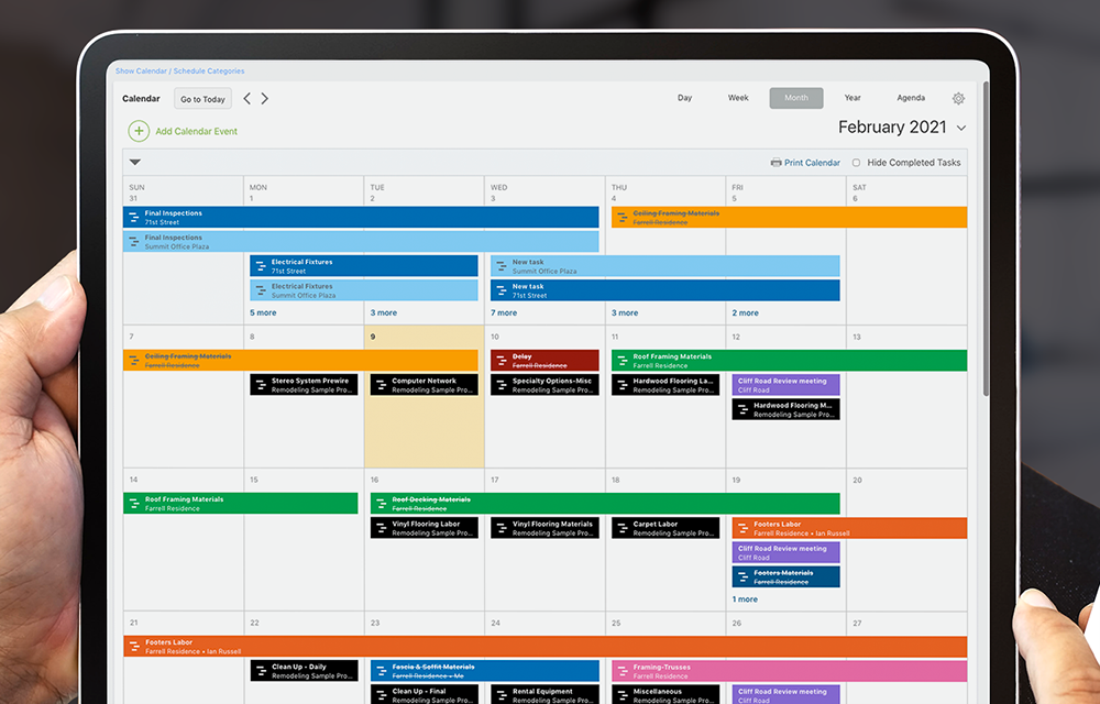 Calendar Integration.
